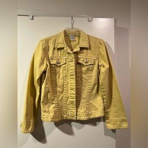 CAbi denim jacket - 100% cotton - size S - 1 yellow